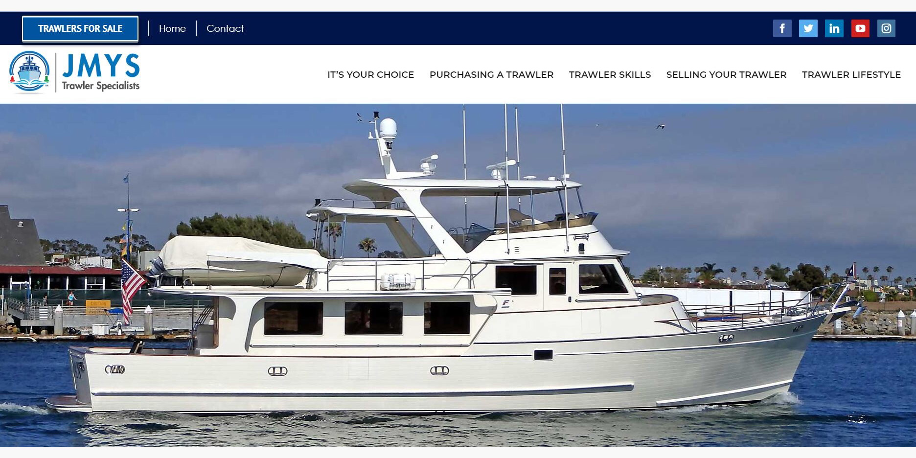 new jmys website screenshot