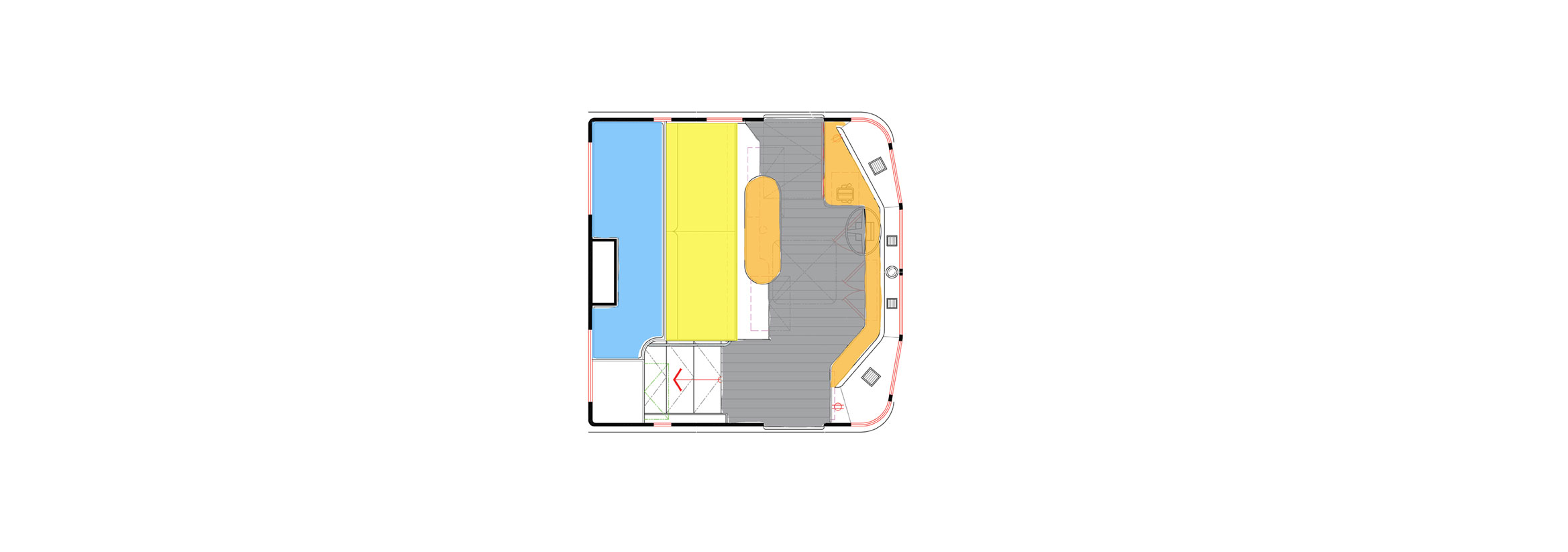 Nordhavn-40-Sea-Trek-Pilothouse Raised Pilothouse